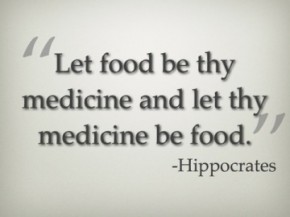 Hippocrates food be they medicine quote