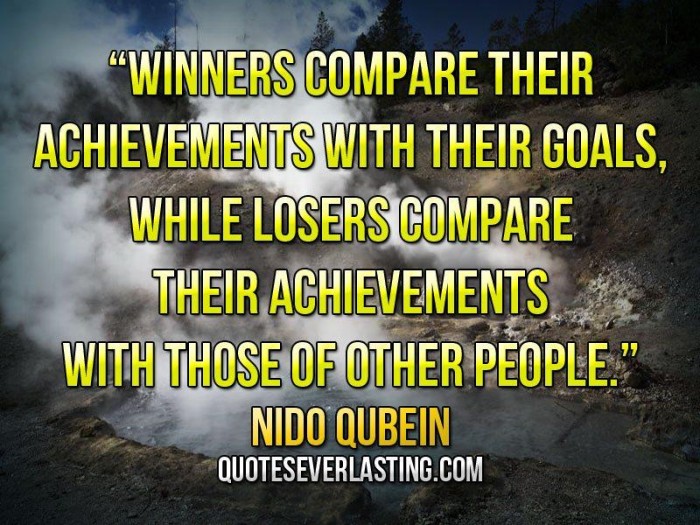 Nido Qubein Quote Winners and Losers