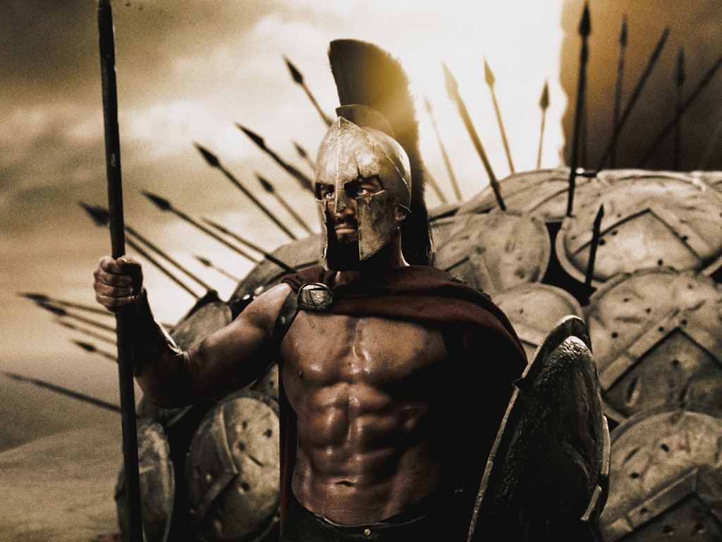 Leonidas and the spartans