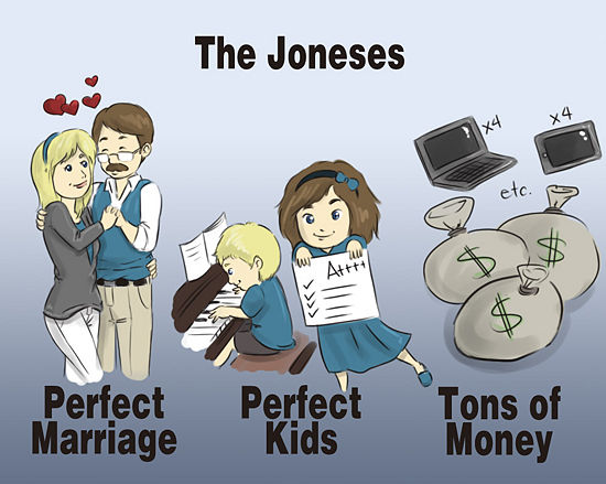 Keeping up with the joneses