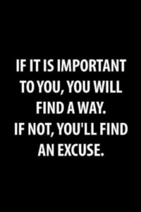 Quotes on Excuses