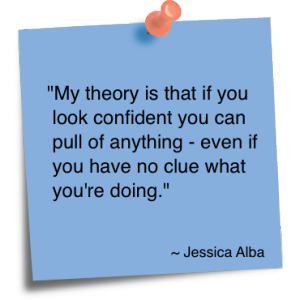Jessica Alba Quote Confidence