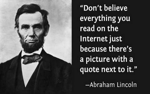 abraham lincoln funny quote