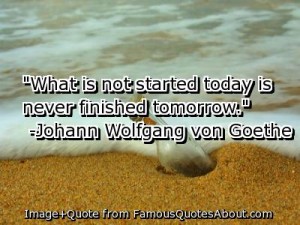 Johan Wolfgang von Goethe Dream Quote