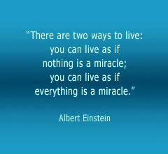 einstein on miracles