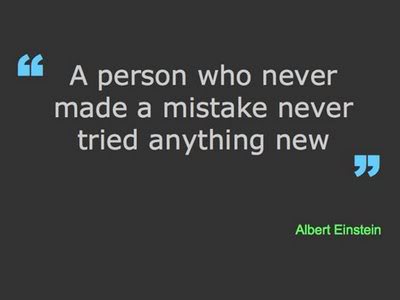 albert einstein quote mistakes