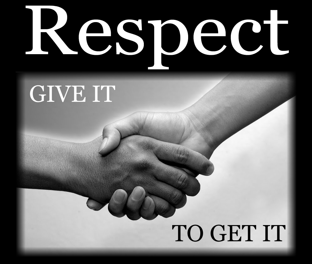 handshake respect earn it