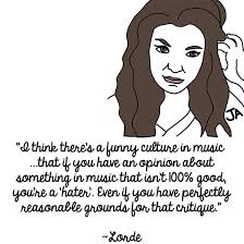 best lorde quote