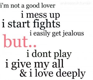 Quotes on Jealous and Love
