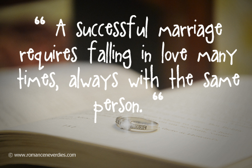 successful marriage quote