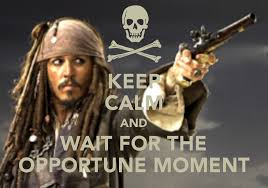 captain jack sparrow opportune moment