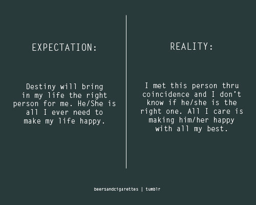 relationship quote on expectations