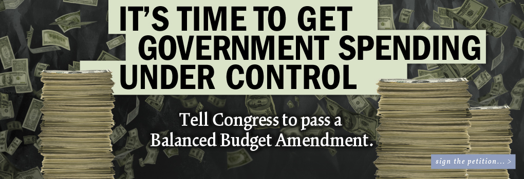 tell congress to balance the budget