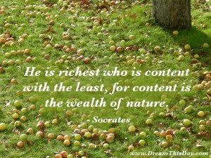 Socrates Quote on Wealth