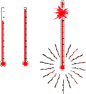 broken thermometer