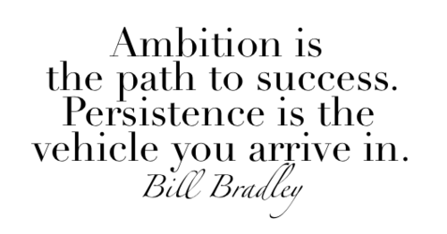 Bill Bradley Ambition Quote and Success