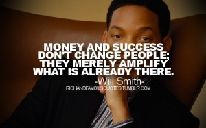 Will Smith Quote on Happiness and Success