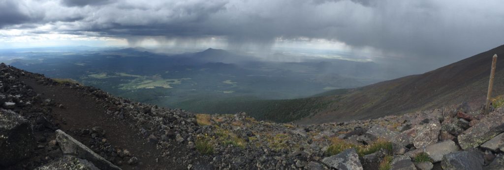 serenity ontop of the mountain